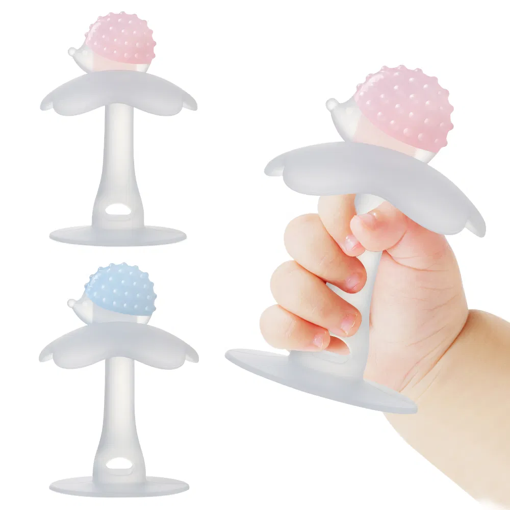 Hedgehog Shape Silicone Baby Teether