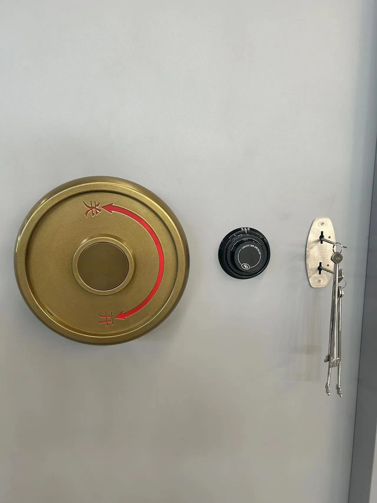 High Security Stainless Steel Safe Room Security Door