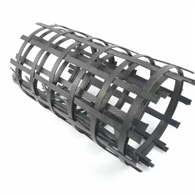 Fiberglass Geogrid Is Resistant to High Temperature and Cracking, Specifically Designed for Crack Prevention in Asphalt Pavement