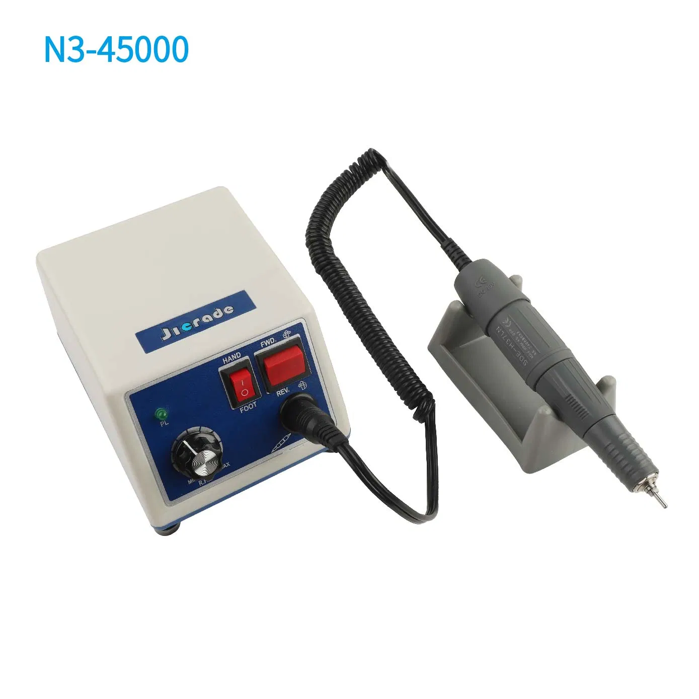 N3 by 45000rpm High Speed Variable Two Rotation Jewellery Polishing Rotary Micro Motor