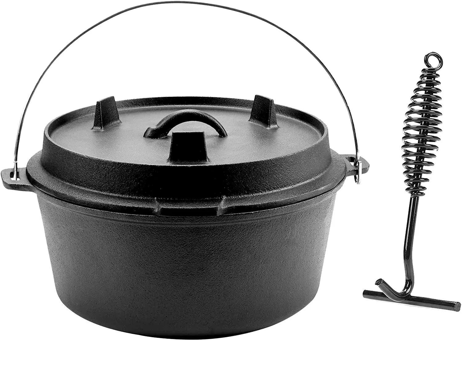 Набор чугунных казанов Camping Essential с антипригарным покрытием
