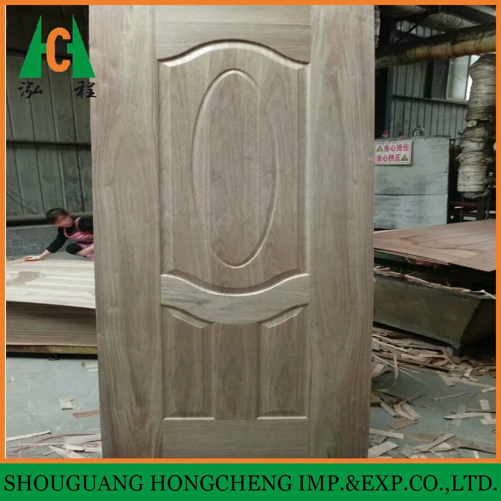 Natural Wood Veneer Door Skin, MDF Moulded Door Skin