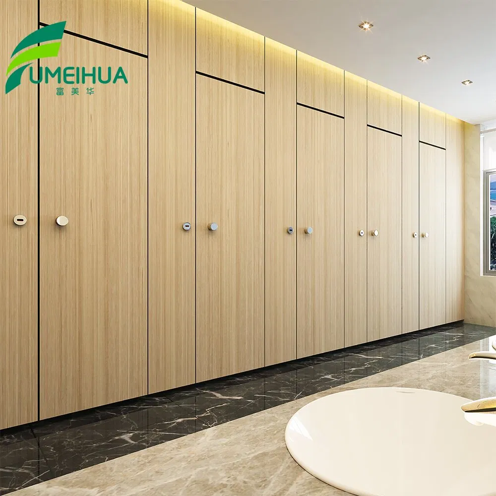 Floor to Ceiling HPL Honeycomb Toilet Cubicle Partition