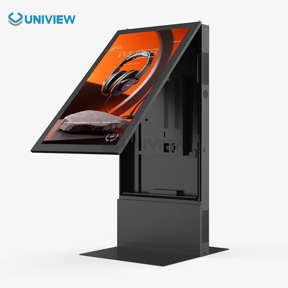 Уличный напольный LCD киоск Uniview 43-86 дюймов IP55/IP65/IP66
