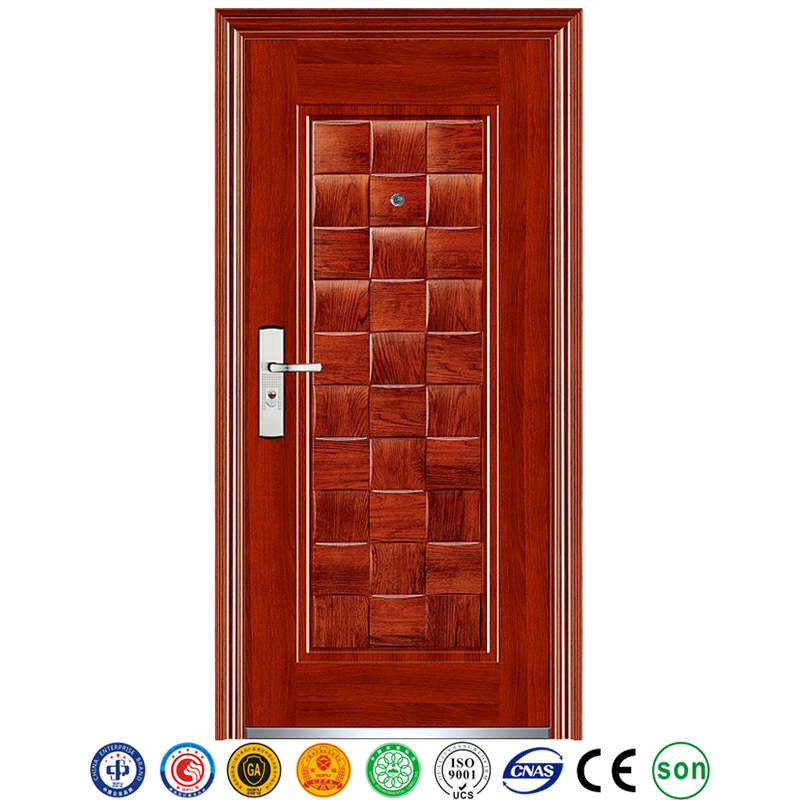 Made in China Wholesale Exterior Customized High Quality Security Steel Door.