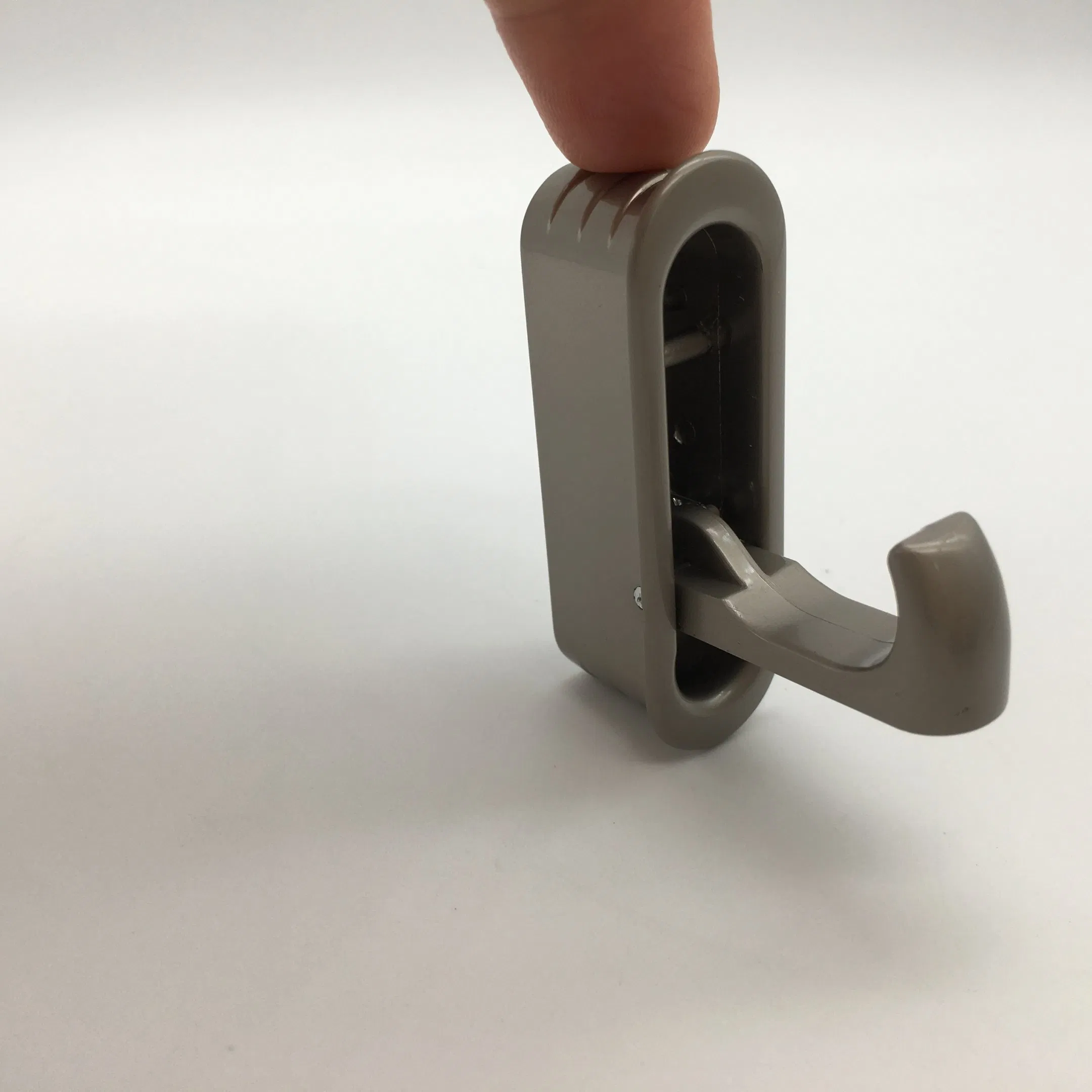 Настенный крючок для одежды из цинкового сплава Satin Nickel