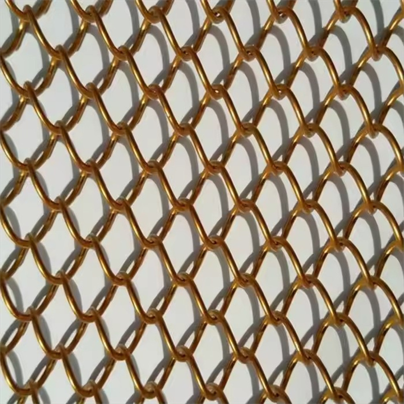 Custom Color Decorative Chain Link Mesh for Store Interior