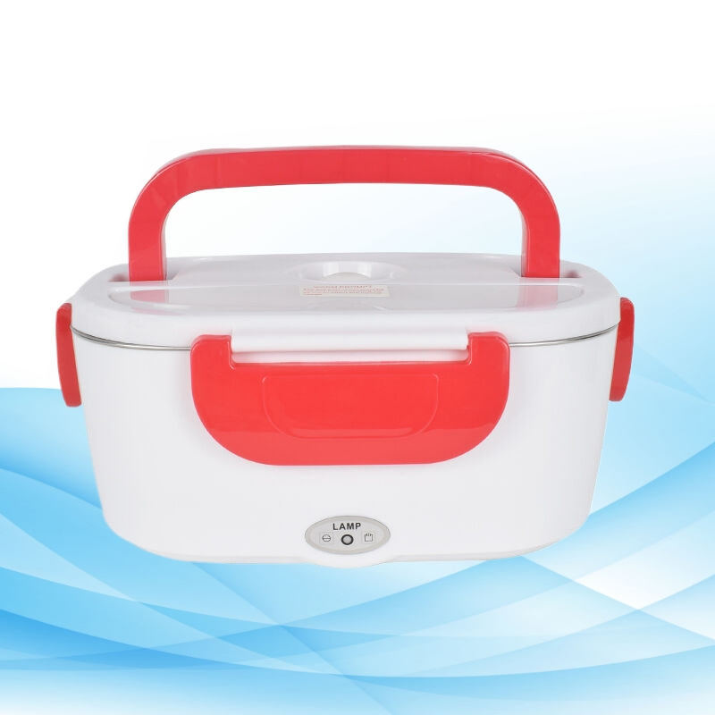 Smart Electric Heating Lunch Box Stainless Steel Large Capacity Lunch Box Electric Lunch Bag Electric Food Warmer Portable Crockpot Electric Lunch Box