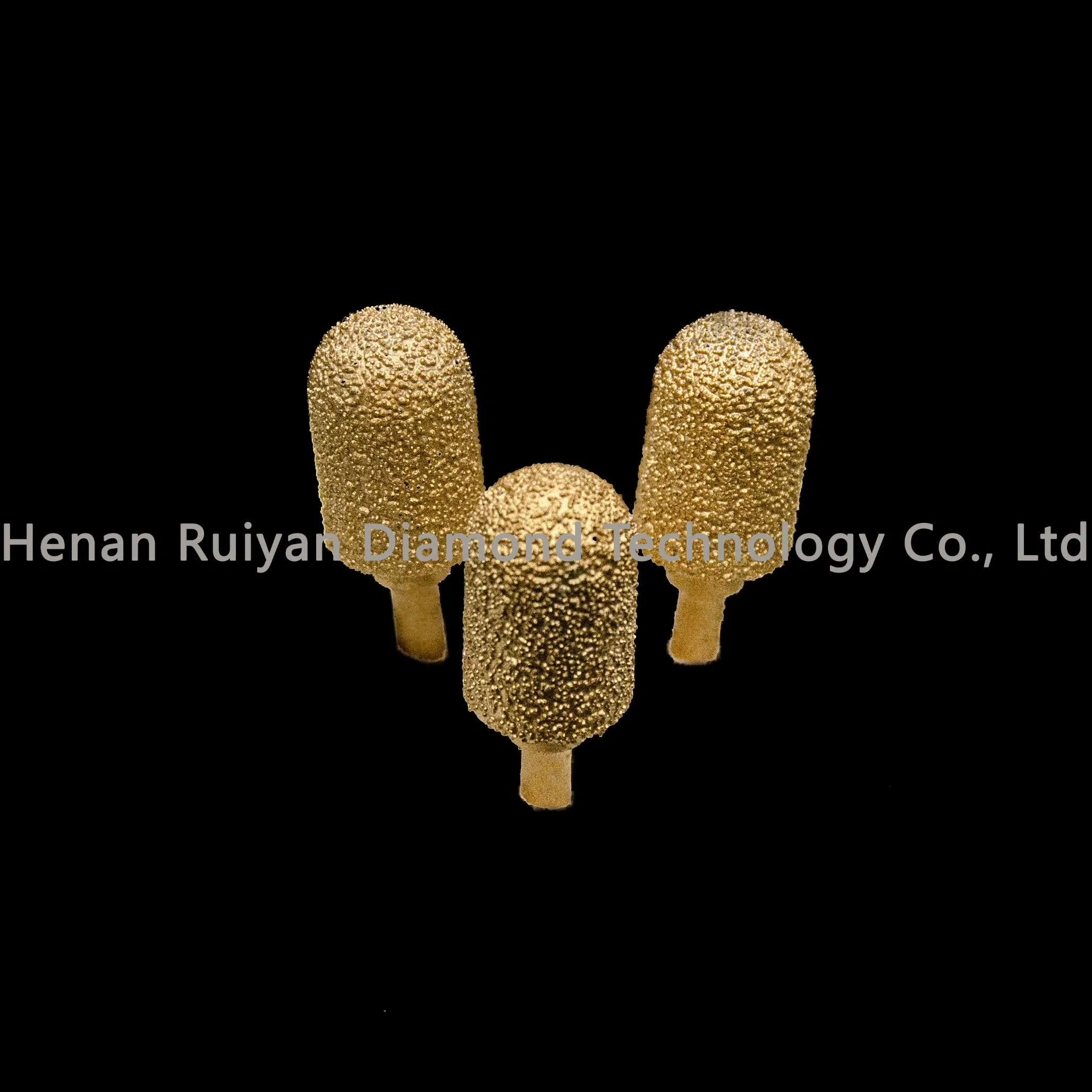 Hemispherical Brazed Diamond Grinding Head for Stainless Steel, Deformed Steel Bar, Nodular Cast Iron