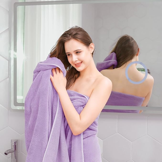 Coral Velvet Soft Bath Towels for Fitness and Home Use