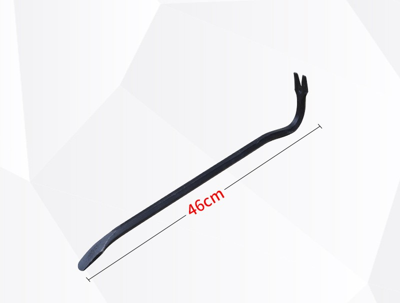 Construction Tools Lengthened Crowbar Heavy Duty Two Head Nail Puller and Wrecking Bar
