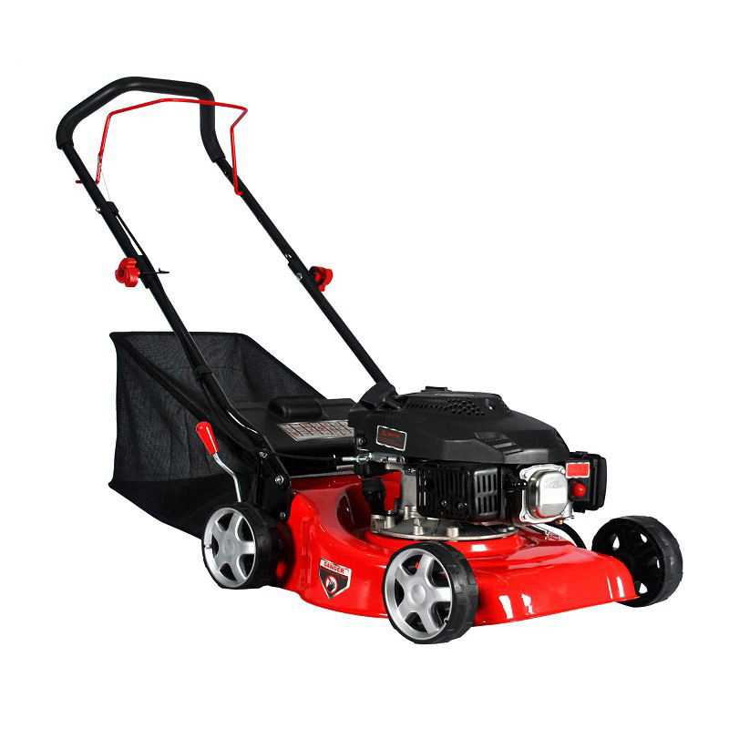 Four Stroke Gasoline Self-Propelled Hand Push Grass Cutter Lawn Mover