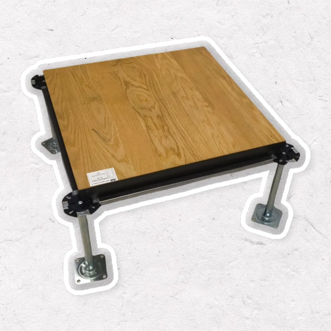 Lingding Customizable HDF Raised Floor Panels for High-Traffic Commercial Use