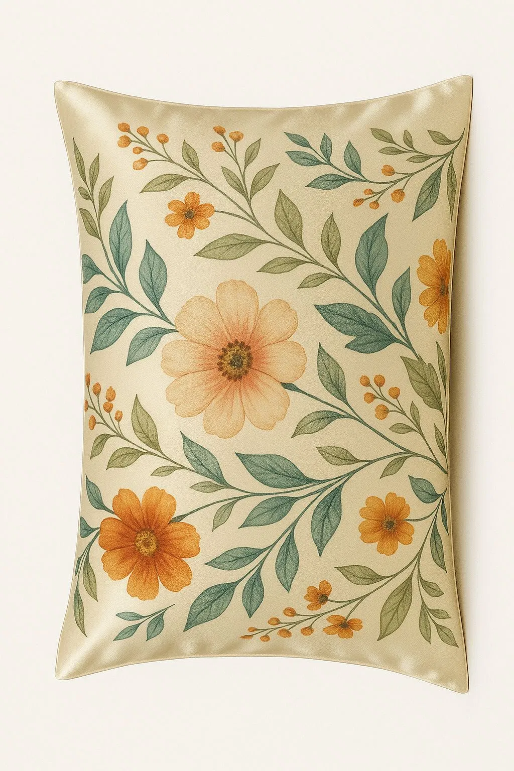 High Quality Satin Pillowcase for Skin Care Soft Breathable Smooth Fabric