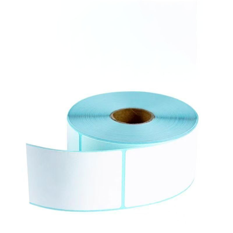 Customizable White Thermal Self-Adhesive Label Paper Roll for Supermarket