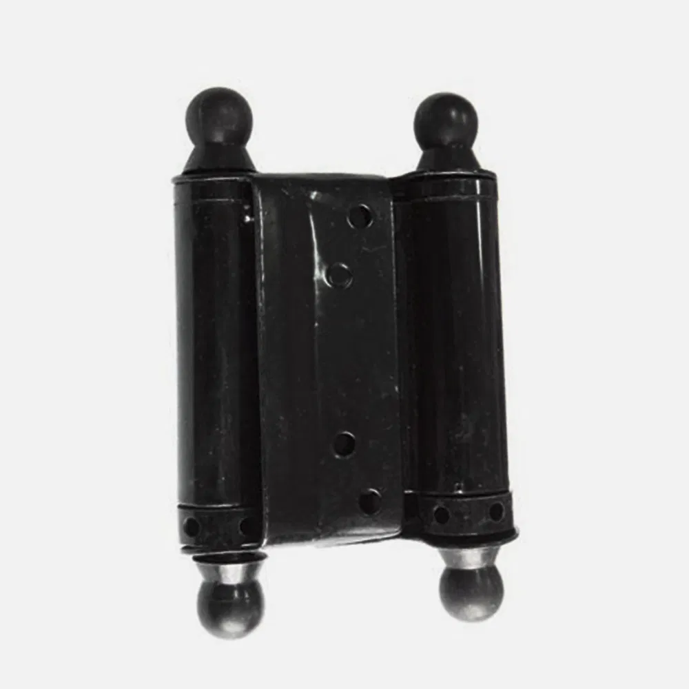 Hautine High Quality Double Spring Hinges Black Door Hinge