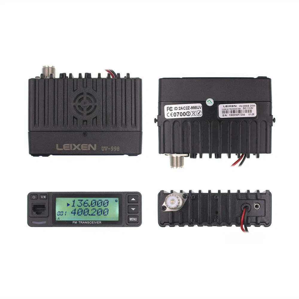 Мобильная радиостанция Leixen UV-998 25W, двойной диапазон