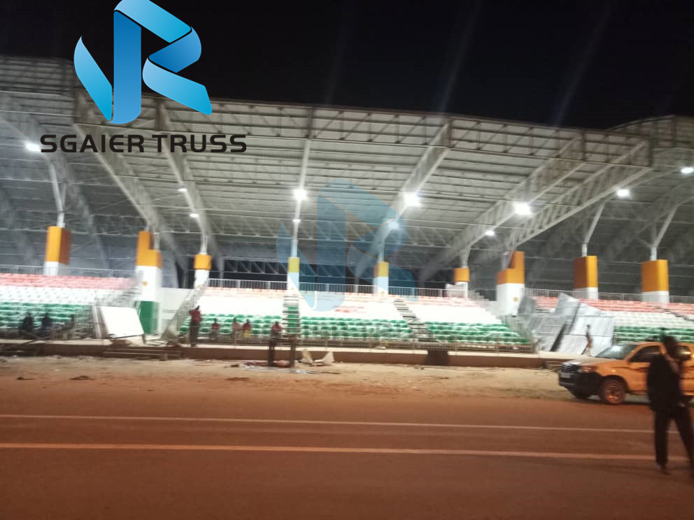 Stadium Football Game HDPE Seats Metal Bleacher Chair Seats with Roof