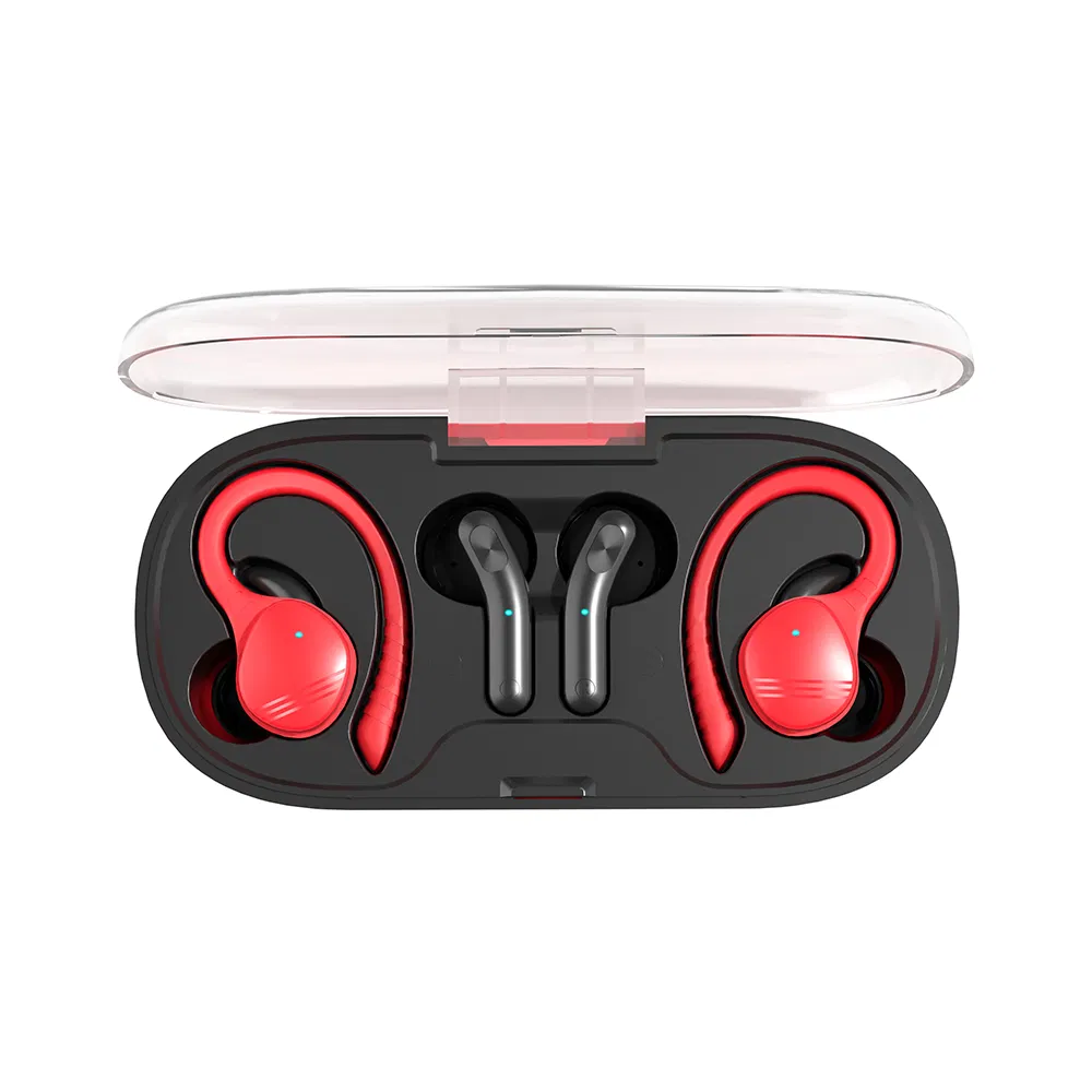 Factory OEM 2 Pairs True Wireless Earphone Over 4h Playtime Dual Tws Headphone with Charging Case