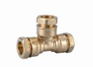 Compression Fittings with Male Nut for Polyethylene Pipe