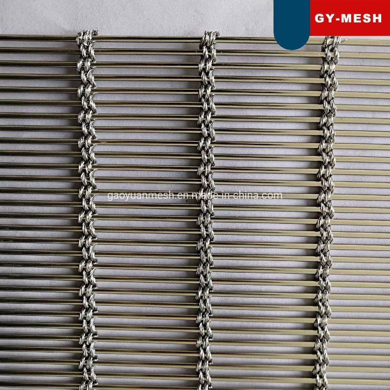 Decorative Brass Wire Mesh Grill Copper Woven Mesh/Stainless Steel Crimped Mesh