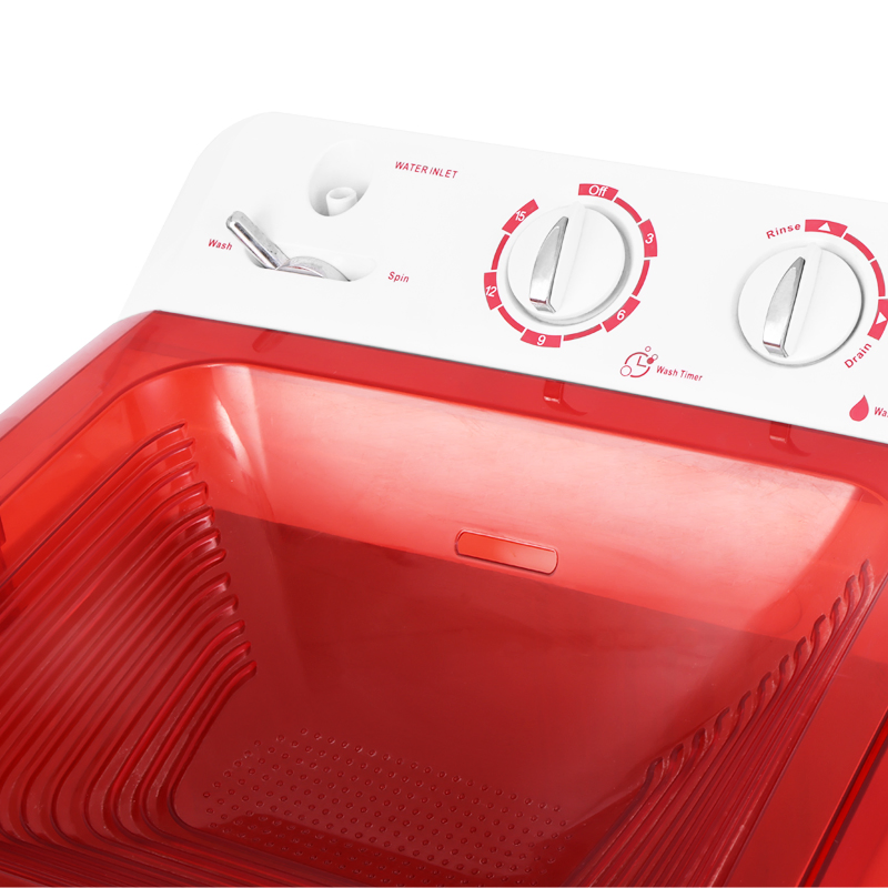 8kg Small Capacity Top Loading Twin Tub Mini Portable Washing Machine