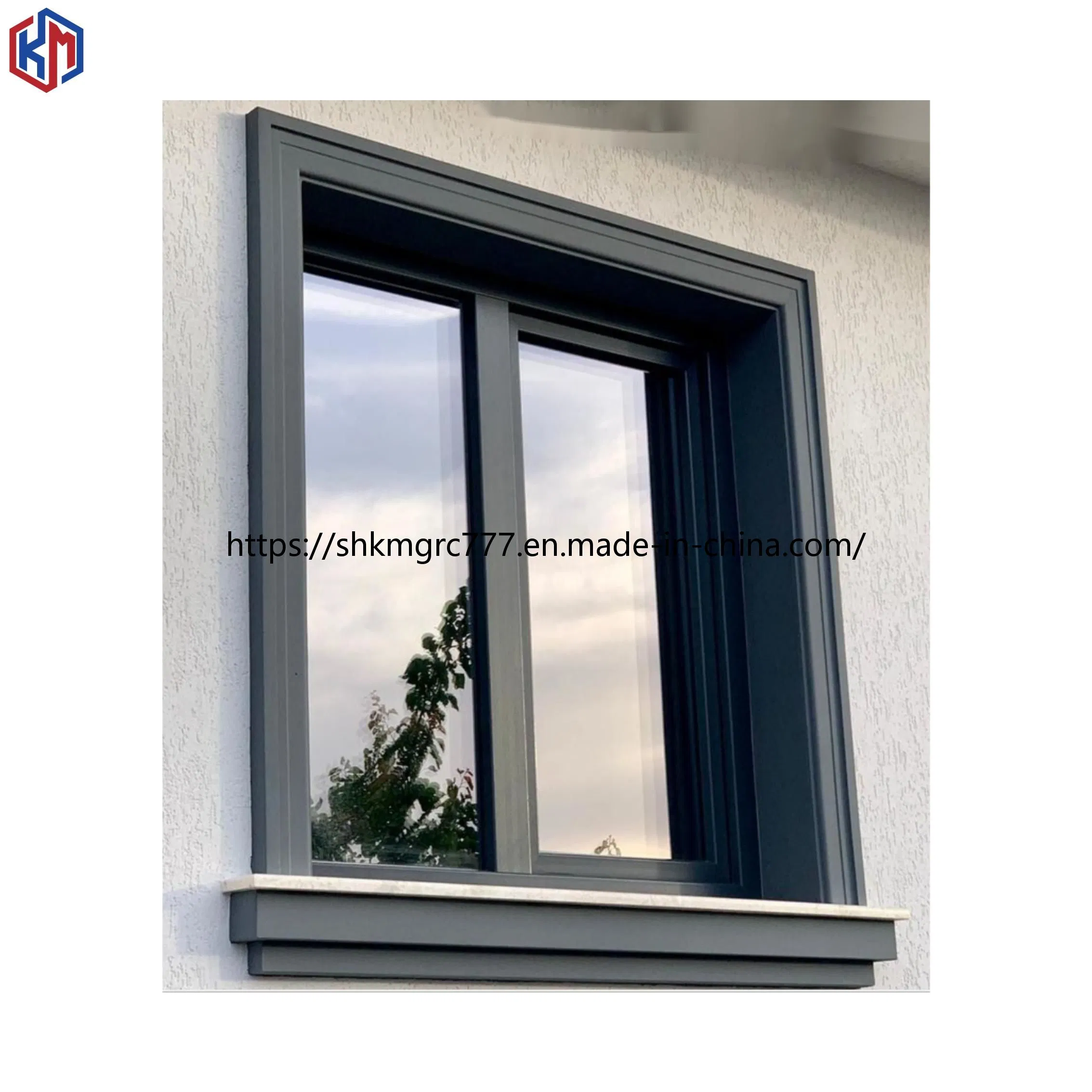 Outdoor Decorative Grc Window Frame Moulding for Aluminum Window