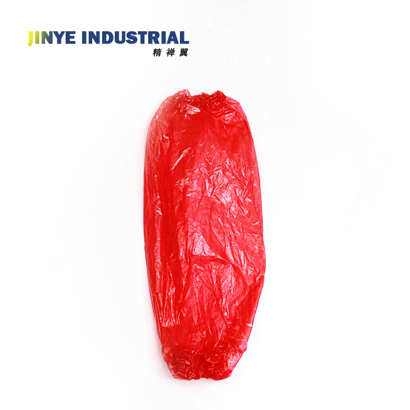 Disposable Plastic Arm Sleeve Cleaning Custom Color Plastic Sleeves