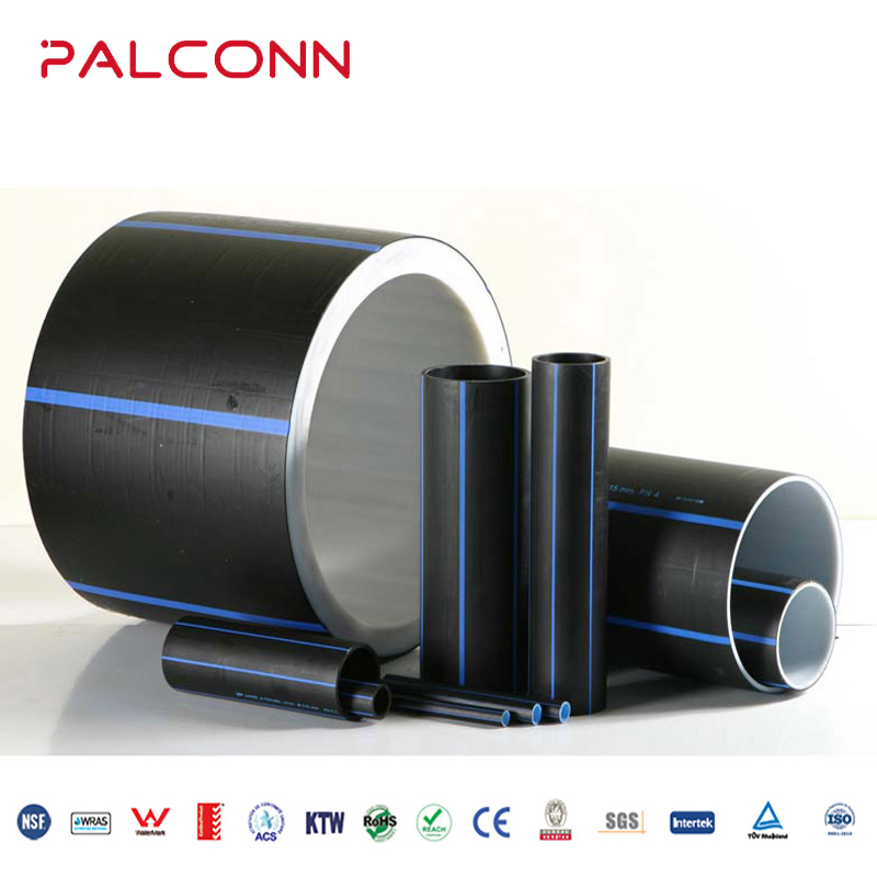 100% New Material PE100 25*3.5mm Black Irrigation HDPE Pipe and Fittings for Agriculture
