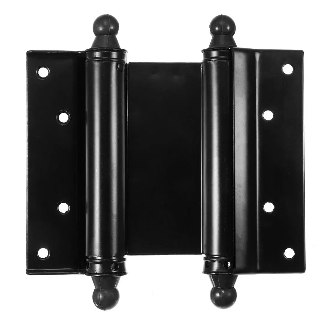 Hautine High Quality Double Spring Hinges Black Door Hinge