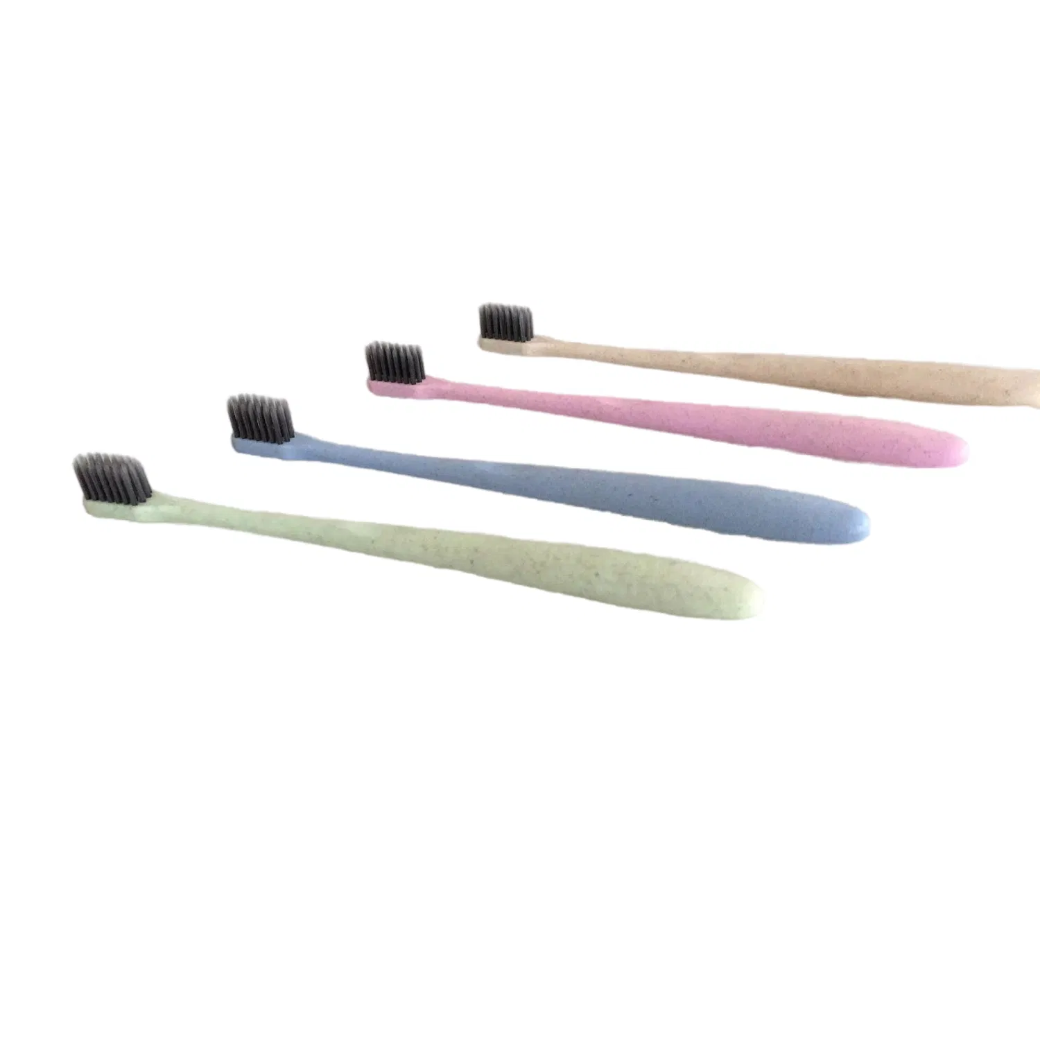 Green Biodegradable Toothbrush Perfect with Hotel Amenities for Hotel Guest Rooms