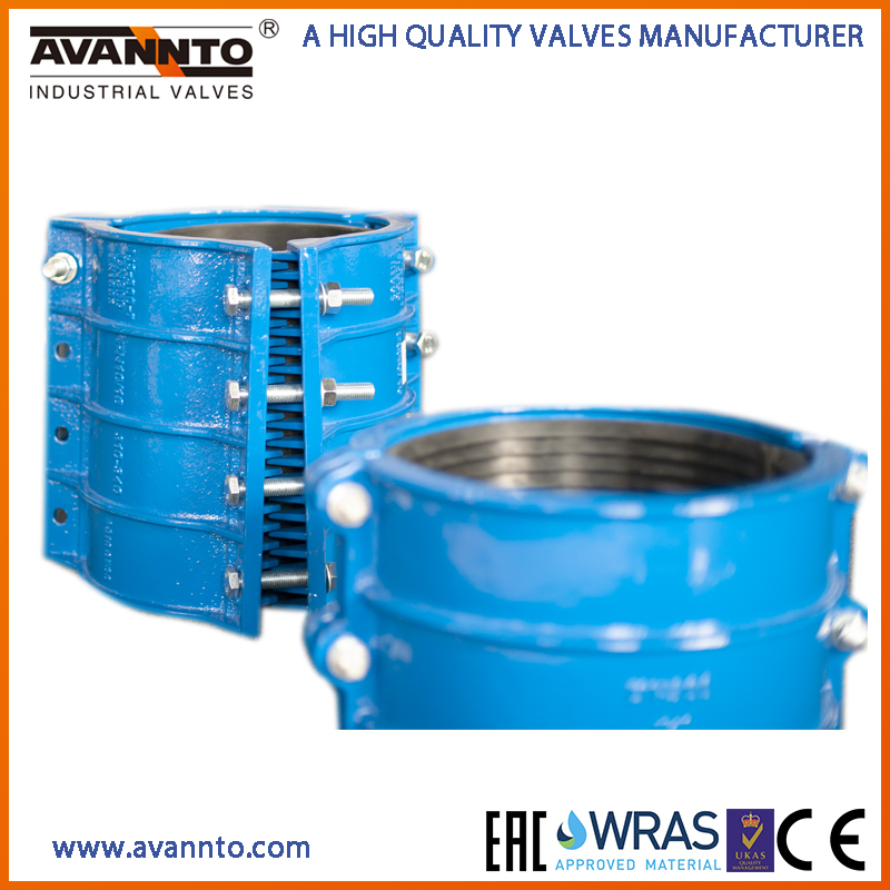 Good Quality Epoxy Coating Three Piece Di Split Collar for PVC Pipes