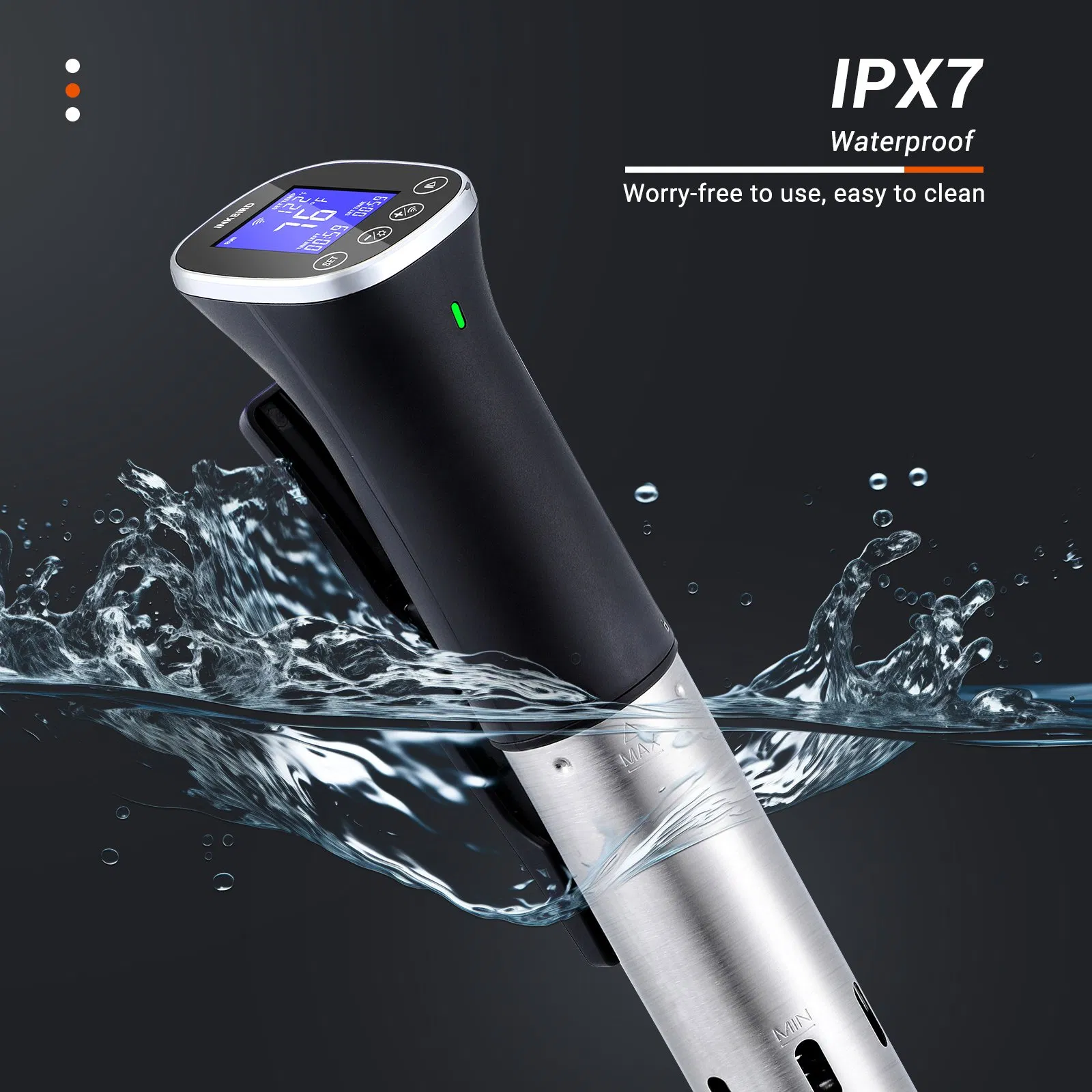 Inkbird Hotseller Isv-300W Sous Vide Slow Cooking Machine with APP Control