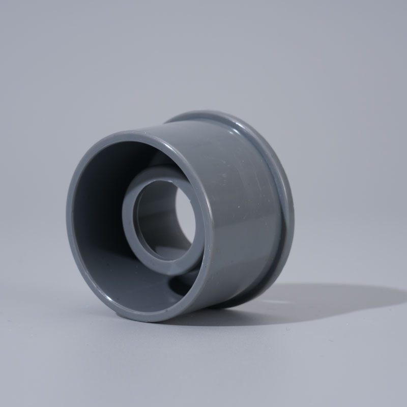 PVC / UPVC Core Filling Reducer Adapter with Injection Molding and Custom Size Options