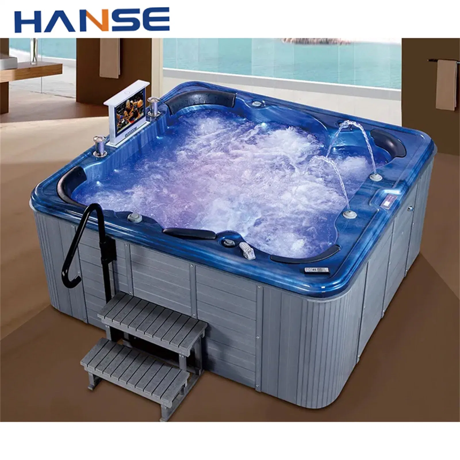 Гидромассажная ванна Balboa с системой управления и ТВ