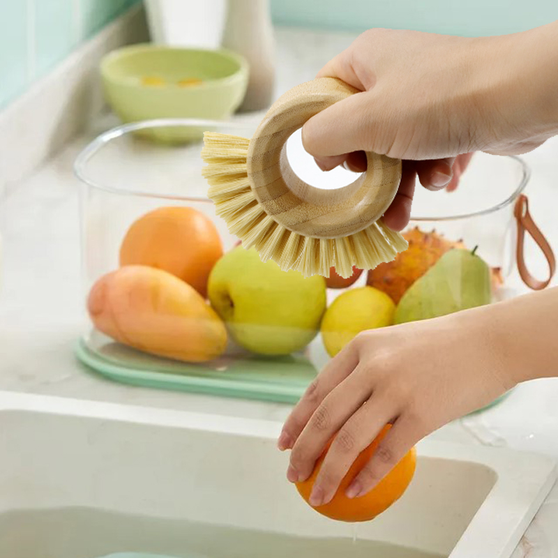 Eco Friendly Bamboo Washing Wood Dish Brush