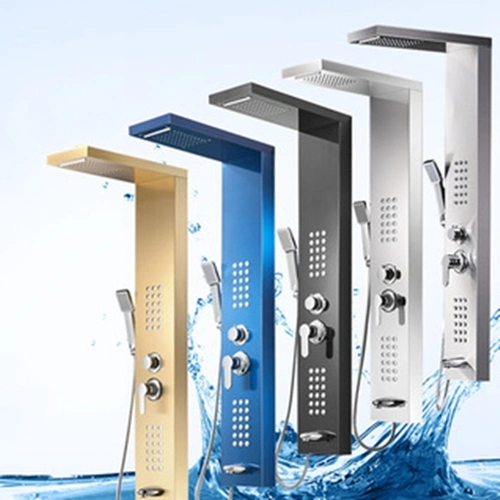 2022 New Arrival Bathroom Rain Jet Panel Shower Waterfall Smart Shower Panel