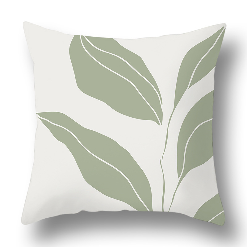Green Spring Cushion Cover Sofa Home Printing Pillow Cover Sweet Home Throw Pillows