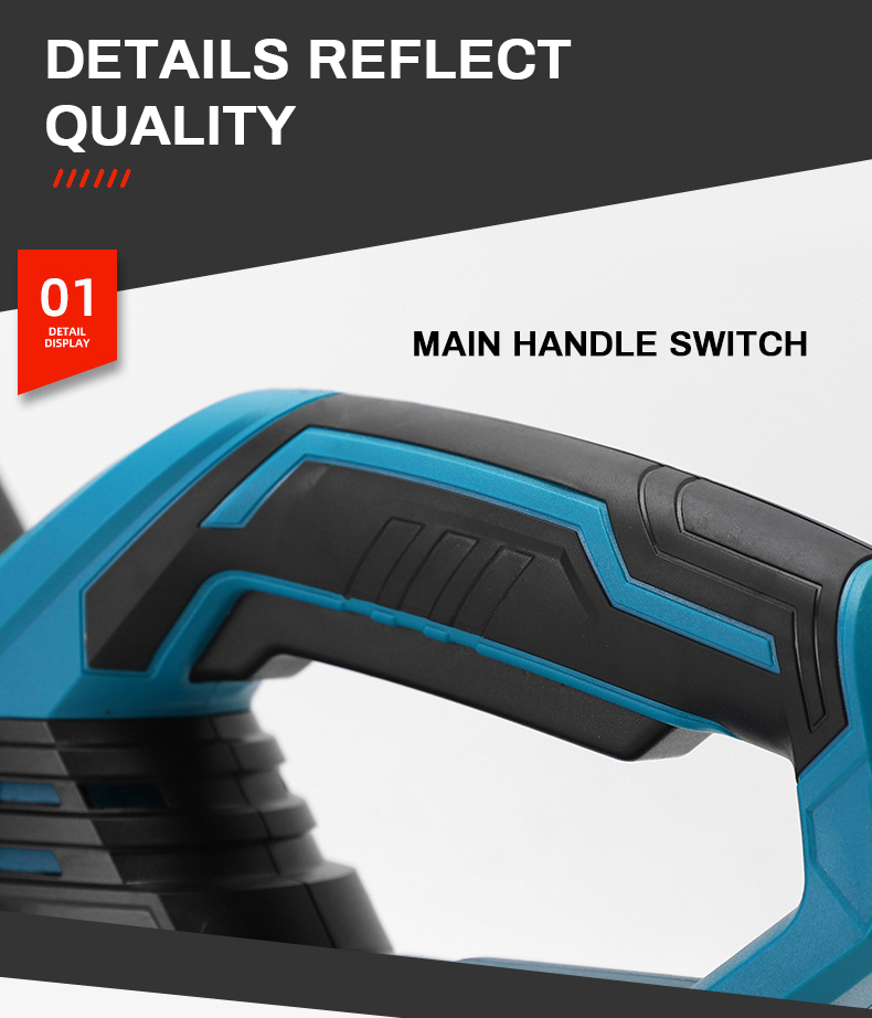 Cordless Hedge Trimmer, 24V Battery Bush Trimmer Electric Hedge Trimmer for Pruning Fast Charger Included