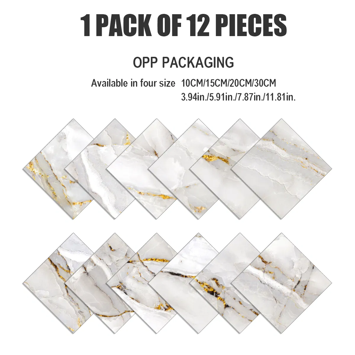 Marble Pattern Tile Sticker