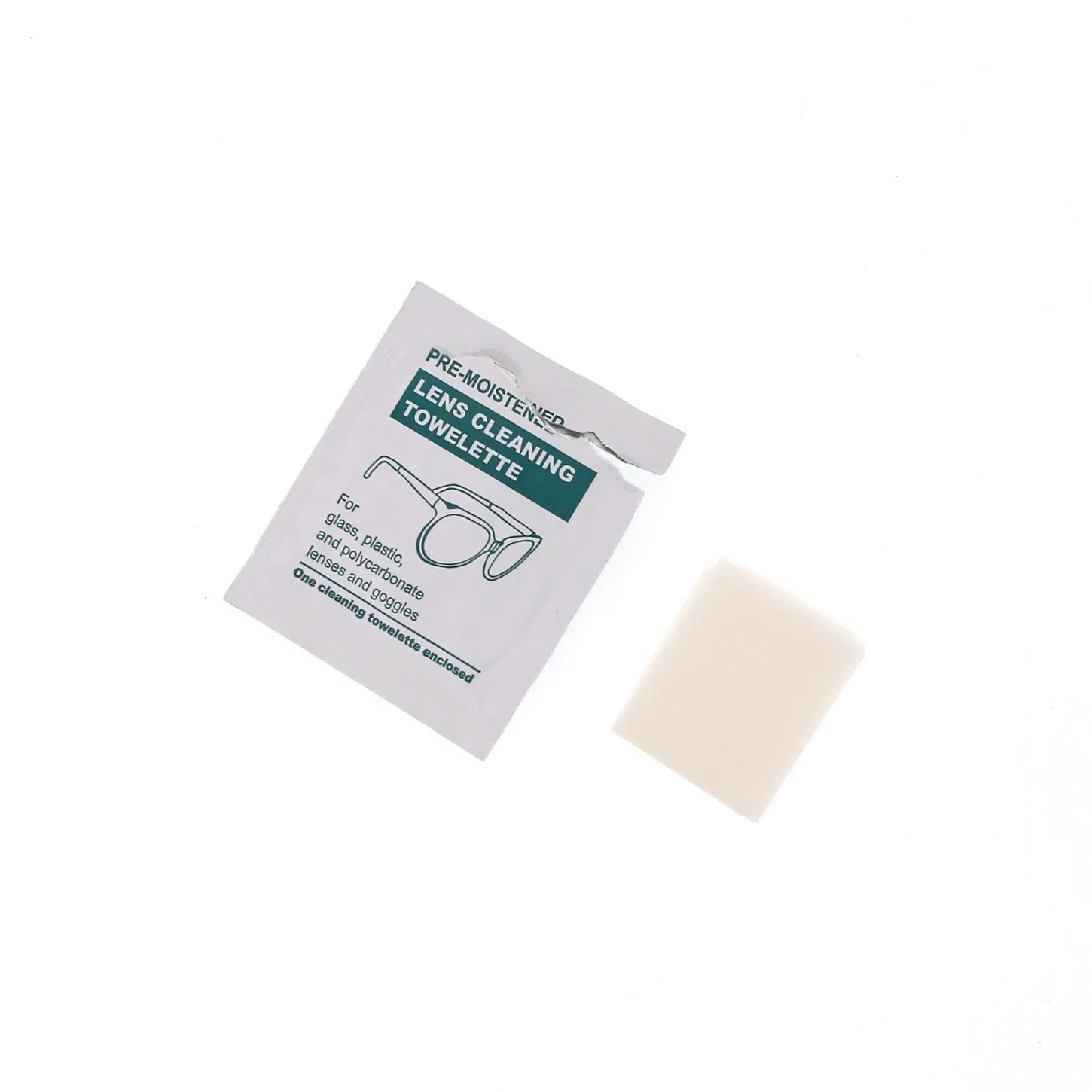 Medmount Anti-Fog Quick Dry Glasses Screen Cleaning Nonwoven/ Wet Strength Paper Lens Cleaning Pad