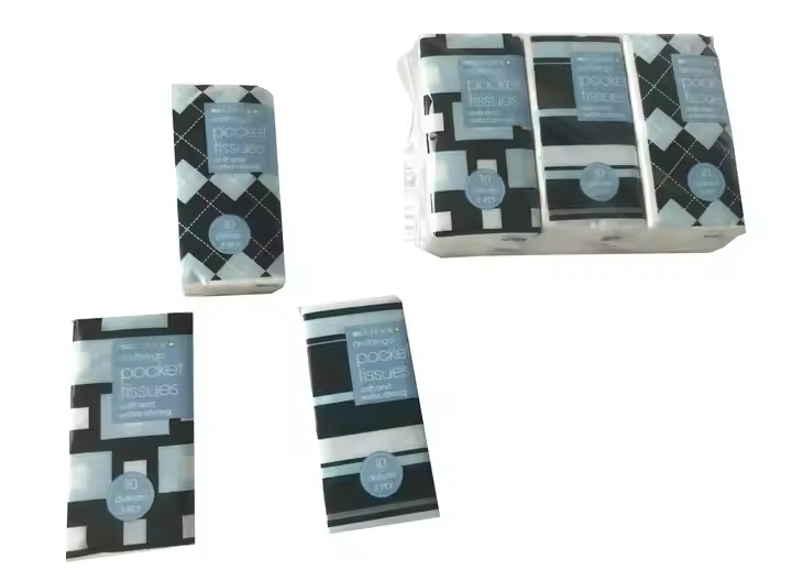 Exquisite Table Linens for High 3ply 10sheets Pocket Tissues
