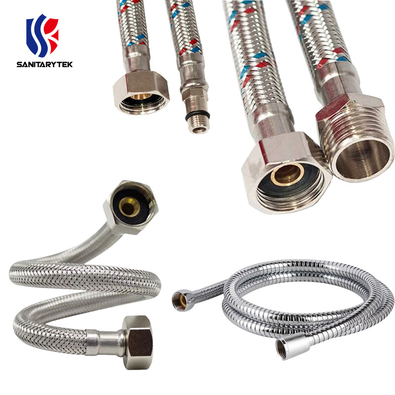 Stainless Steel Wire Braided Hose Knitted Flexible Metal Shower Hose