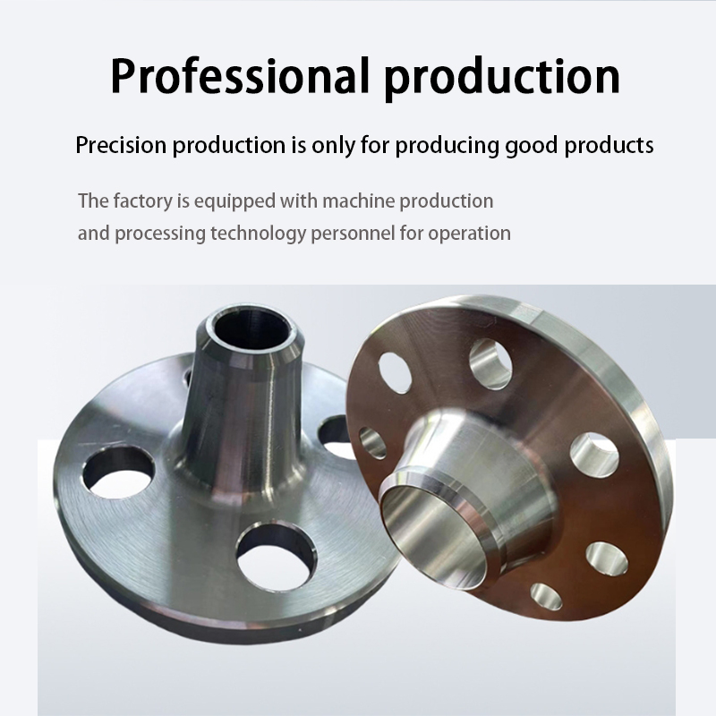 Spot 304 Stainless Steel 316L High Neck Flange with Flange Plate