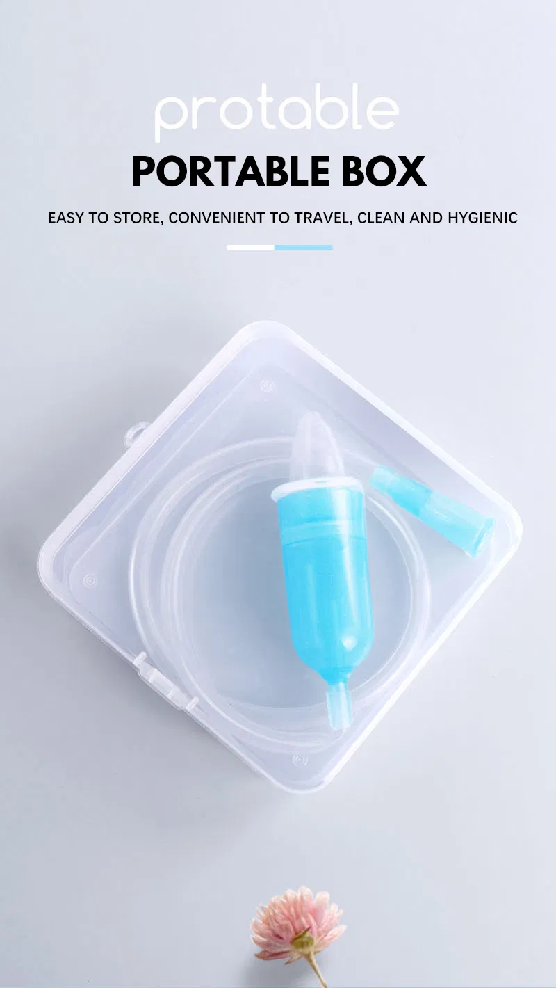 Wholesale Silicone Manual Infant Nose Cleaner Mouth Suction Baby Nasal Aspirator