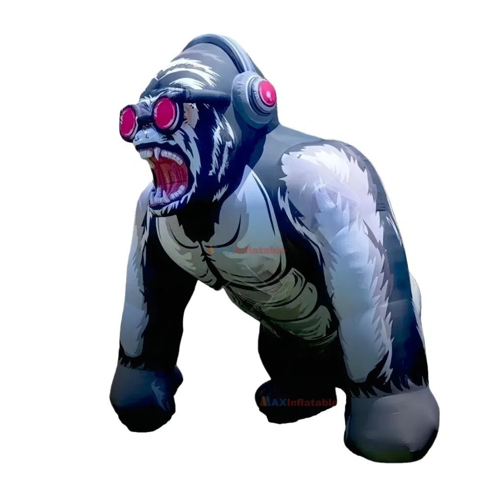 Giant Inflatable Gorilla Air Model Costume Impressive Outdoor Display