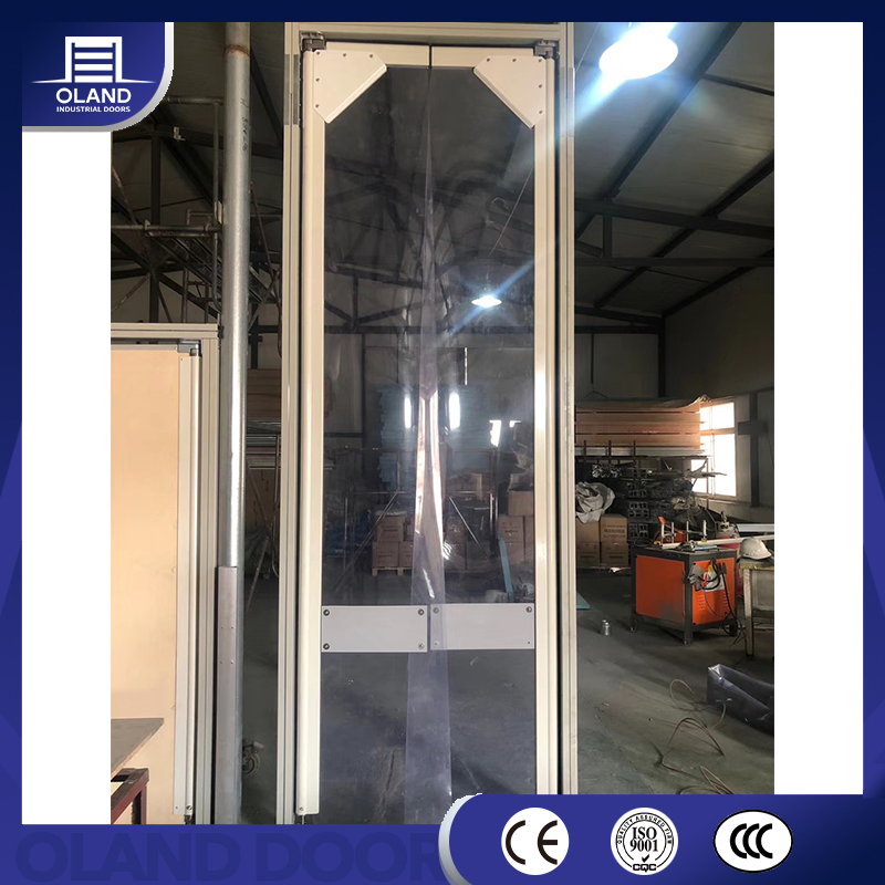 Commercial Kitchen Stainless Steel Traffic Swinging Double Leaf Door Stainless Steel Swing Door for Restaurant or Warehouse