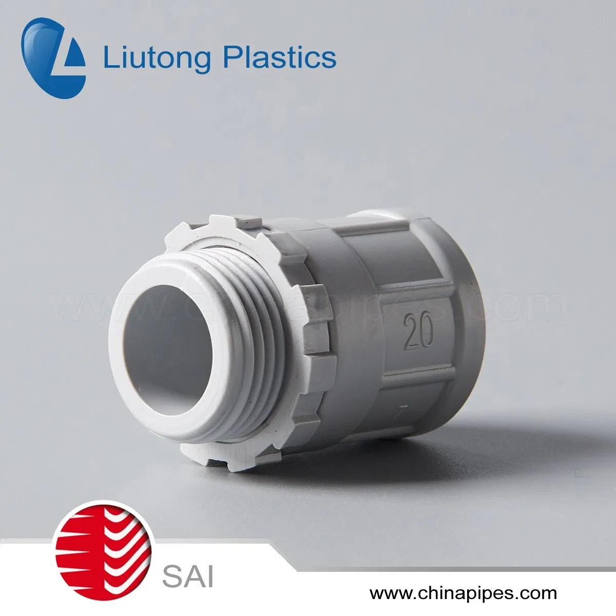 PVC Conduit and Fittings Coverting Adaptor C/W Lock Rings Asnzs2053 Standard