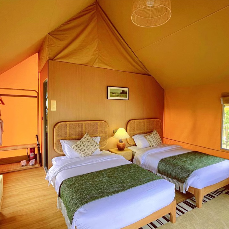 Multifunctional Glamping Tent with Durable Materials