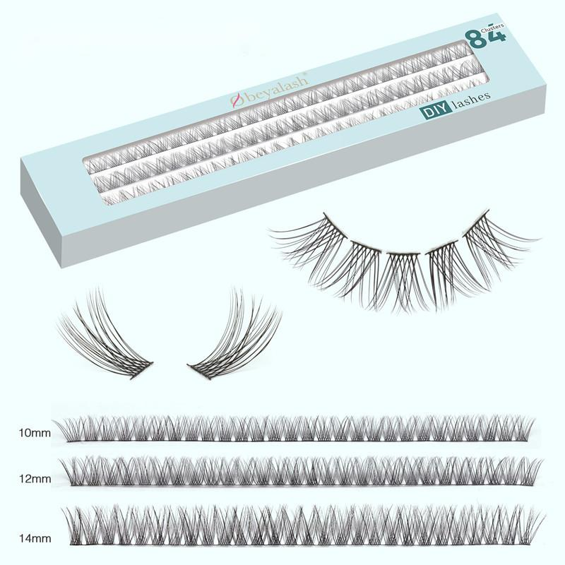New Natural Segmented False Eyelashes Manga Eye Simulation Cut Segmented Eyelashes